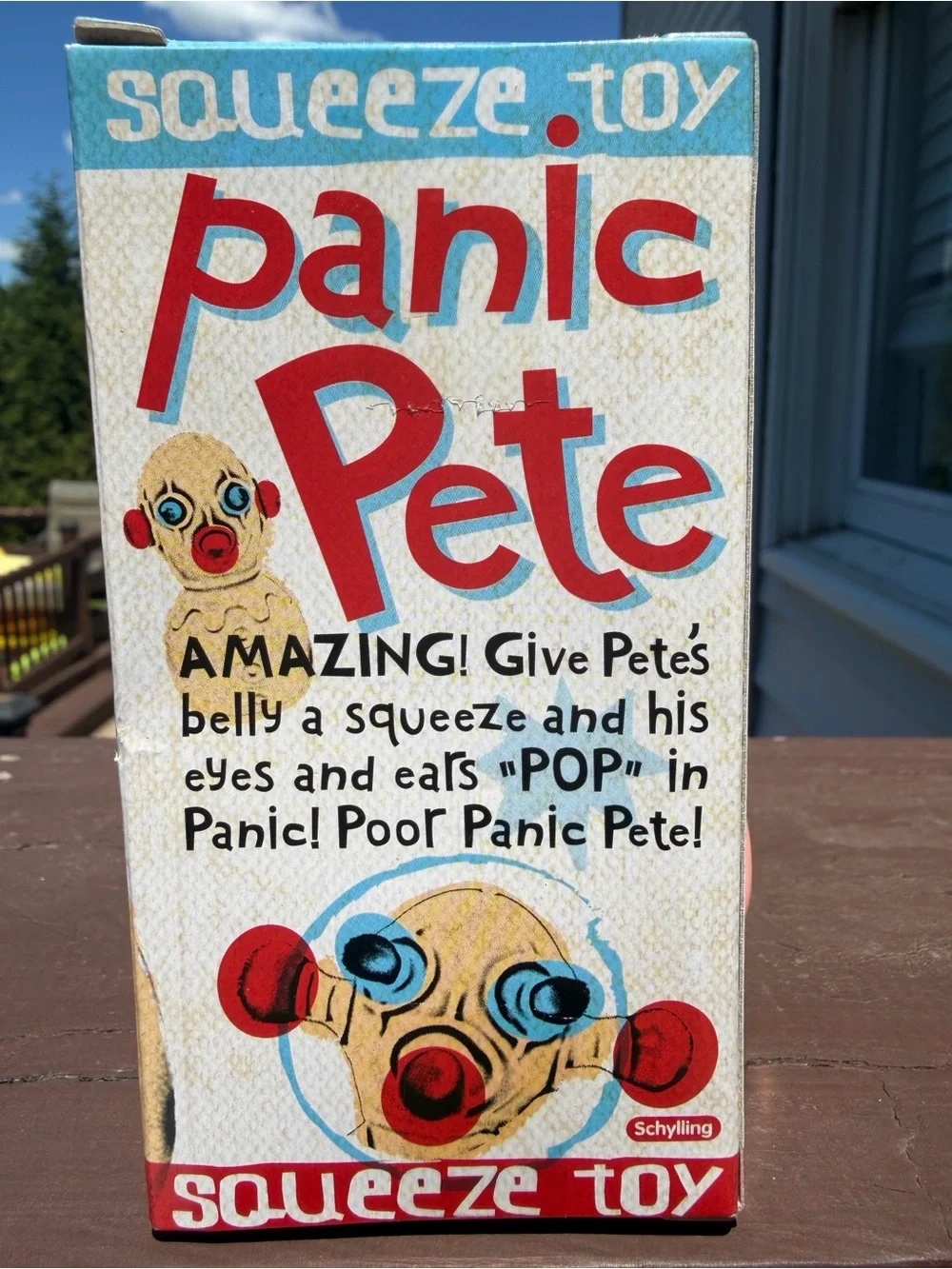 Panic Pete Kids Squeeze Toy